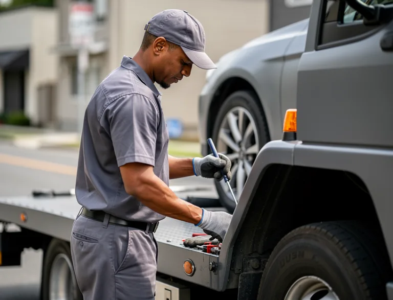 car towing Central Lonsdale